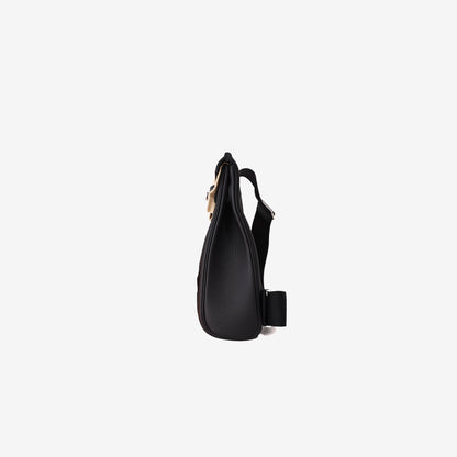 Hermès Sac à Dos HAC à Dos PM in Noir Togo Leather with Palladium-Plated Hardware