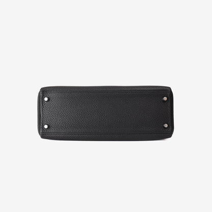 Hermès Kelly 32 in Noir Togo Leather with Palladium-Plated Hardware (Contact to Enquire)