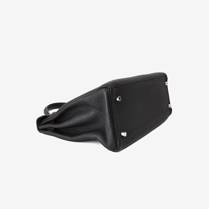 Hermès Kelly 32 in Noir Togo Leather with Palladium-Plated Hardware (Contact to Enquire)