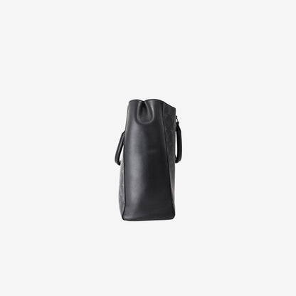 Louis Vuitton Monogram Eclipse Grand Sac Tote Bag in Black/Eclipse Canvas with Silver Hardware