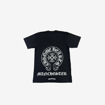 Chrome Hearts Manchester T-Shirt in Black Cotton (Size M)