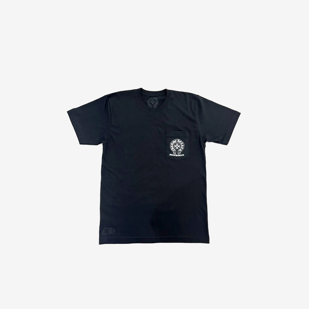 Chrome Hearts Manchester T-Shirt in Black Cotton (Size M)
