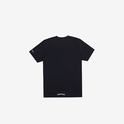 Chrome Hearts Neck Logo T-Shirt in Black Cotton (Available Sizes)