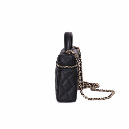 Chanel LP Vanity Case with Chain Small CC Logo (Contact to Enquire)