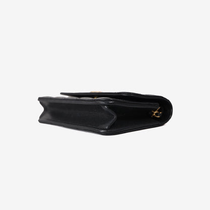 Chanel Wallet on Chain in Black Caviar Leather with Gold Hardware